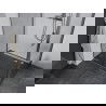 Mexen Apia cabine de douche coulissante 140 x 70 cm, transparent, chrome - 840-140-070-01-00