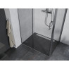 Mexen Apia cabine de douche coulissante 140 x 90 cm, transparente, chromée - 840-140-090-01-00
