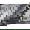 Mexen Apia cabine de douche coulissante 135 x 70 cm, bandes, chrom - 840-135-070-01-20