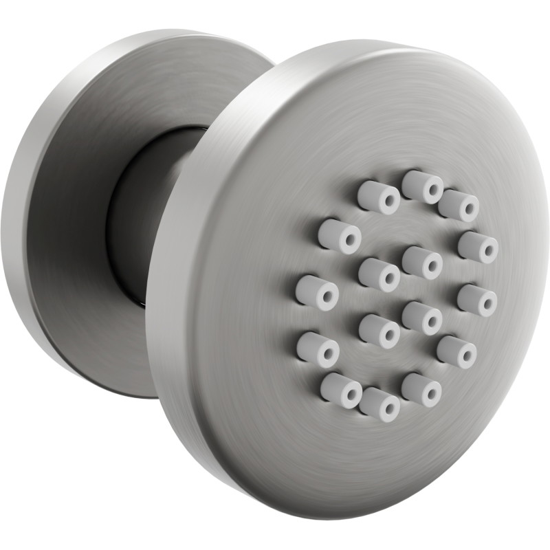 Mexen buse latérale en applique, gris canon brossé - 79361-66