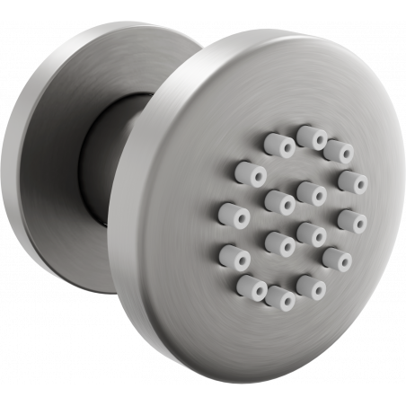 Mexen buse latérale en applique, gris canon brossé - 79361-66