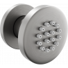Mexen buse latérale en applique, gris canon brossé - 79361-66