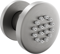 Mexen buse latérale en applique, gris canon brossé - 79361-66