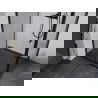 Cabine de douche coulissante Mexen Apia 135 x 100 cm, transparent, noire - 840-135-100-70-00