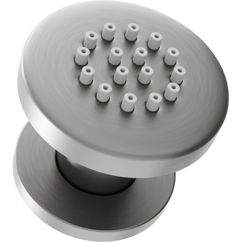 Mexen buse latérale en applique, gris canon brossé - 79361-66