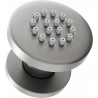 Mexen buse latérale en applique, gris canon brossé - 79361-66