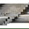 Mexen X-Wall-R étagère encastrée avec rebord 30 x 20 cm, inox - 1910302010