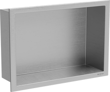 Mexen X-Wall-R étagère encastrée avec rebord 30 x 20 cm, inox - 1910302010