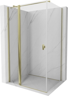 Mexen Mist T cabine de douche pivotante 85 x 70 cm, transparent, or - 8A4T-085-070-50-00
