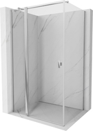 Mexen Mist T cabine de douche à porte battante 100 x 120 cm, transparent, chrome - 8A4T-100-120-01-00