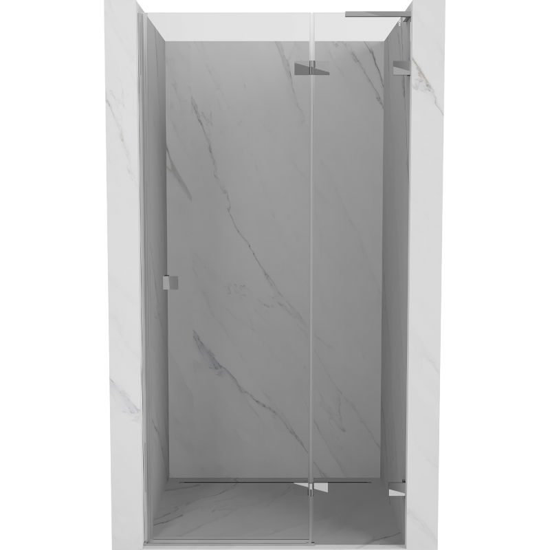 Mexen Lunar L porte de douche pivotante droite 95 cm, transparent, chrome - 834L-095-000-01-00-P