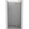 Mexen Lunar L porte de douche pivotante droite 115 cm, transparent, doré - 834L-115-000-50-00-P