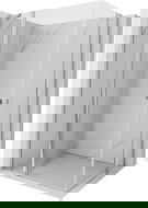 Mexen Mist Duo cabine de douche ouvrante 85 x 70 cm, transparent, chrome - 8A4-085-070-01-00