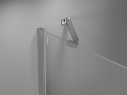 Mexen Mist Duo cabine de douche pivotante 105 x 75 cm, transparent, chromé - 8A4-105-075-01-00