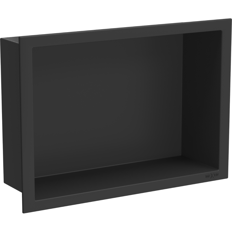 Mexen X-Wall-R étagère encastrée avec collerette 30 x 20 cm, noir - 1970302010