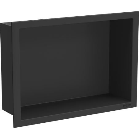 Mexen X-Wall-R étagère encastrée avec rebord 30 x 20 cm, noire - 1970302010