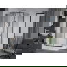 Mexen Apia cabine de douche coulissante 120 x 80 cm, transparent, chrome + receveur Rio - 840-120-080-01-00-4510