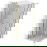 Mexen Mist Duo cabine de douche pivotante 95 x 95 cm, transparent, doré - 8A4-095-095-50-00