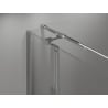 Mexen Mist T cabine de douche battante 90 x 70 cm, transparent, chrome - 8A4T-090-070-01-00