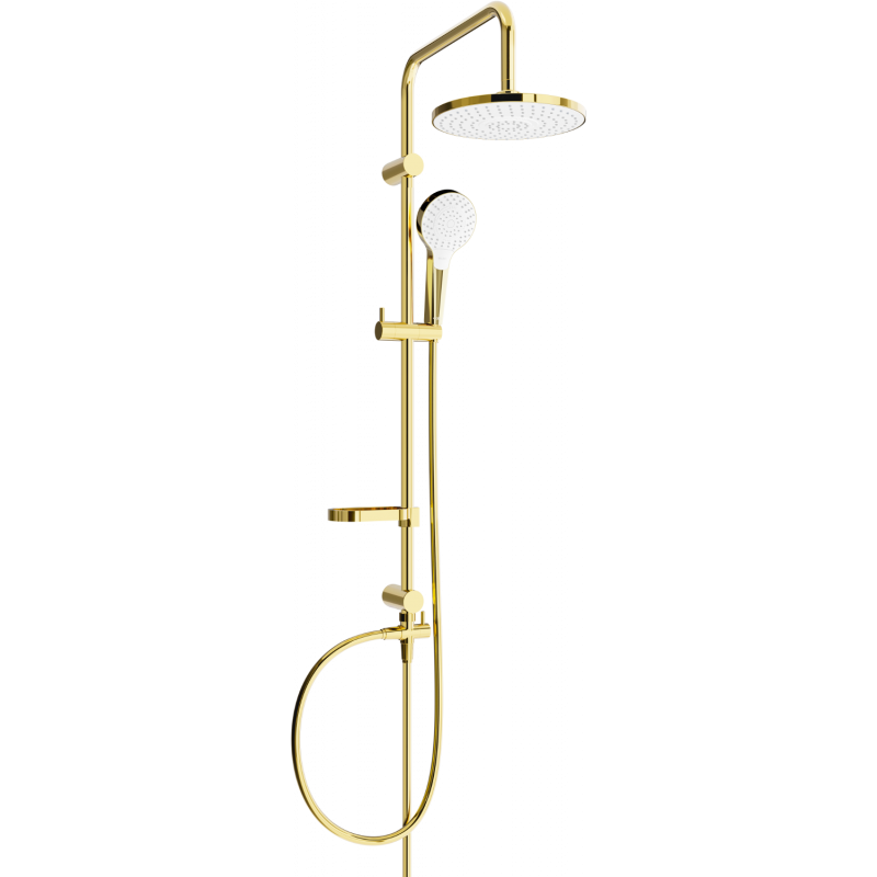 Mexen X05 colonne de douche, or/blanc - 798050591-50