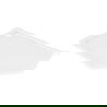 Mexen Flow receveur de douche pentagonal fin gauche 100 x 80 cm, blanc brillant - 46P108010L