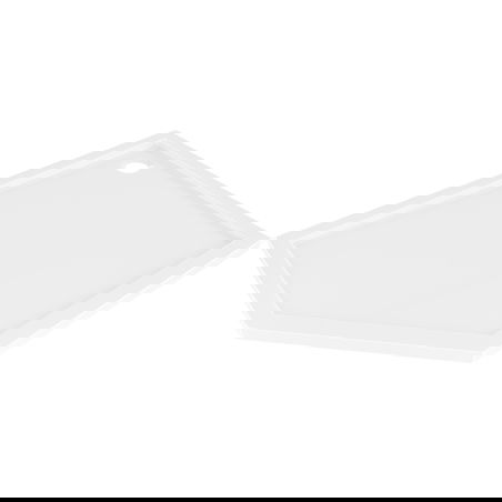 Mexen Flow receveur pentagonal slim droit 100 x 80 cm, blanc brillant - 46P108010R