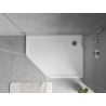 Mexen Flow receveur de douche pentagonal slim droit 100 x 90 cm, blanc brillant - 46P109010R