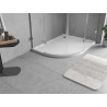 Mexen Flow receveur de douche semi-circulaire asymétrique slim droit 90 x 80 cm, blanc brillant - 46Q108090R