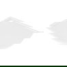 Mexen Flow receveur de douche demi-circulaire asymétrique slim gauche 100 x 80 cm, blanc brillant - 46Q108010L