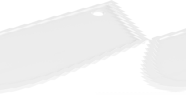 Mexen Flow receveur de douche semi-circulaire asymétrique slim droit 100 x 80 cm, blanc brillant - 46Q108010R