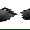 Mexen Flow+ receveur de douche pentagonal gauche 80 x 100 cm, noir mat - 46P708010LH