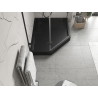 Mexen Flow+ receveur pentagonal droit 100 x 80 cm, noir mat - 46P708010RH