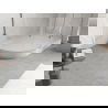 Mexen Flow+ receveur de douche semi-circulaire asymétrique droit 100 x 90 cm, blanc brillant - 46Q109010RH