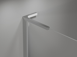 Mexen Mist L Duo cabine de douche pivotante 95 x 95 cm, transparent, chrome - 8A4L-095-095-01-00
