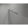 Mexen Mist L Duo cabine de douche pivotante 110 x 110 cm, transparent, chrome - 8A4L-110-110-01-00