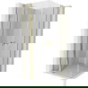 Mexen Mist L Duo cabine de douche pivotante 110 x 110 cm, transparent, or - 8A4L-110-110-50-00