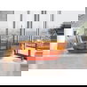 Mexen Pure baignoire autoportante transparente 170 x 80 cm, bonde chromée - 58071708006