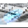 Mexen Pure denim baignoire autoportante transparente 170 x 80 cm, bouchon chrome - 58071708007