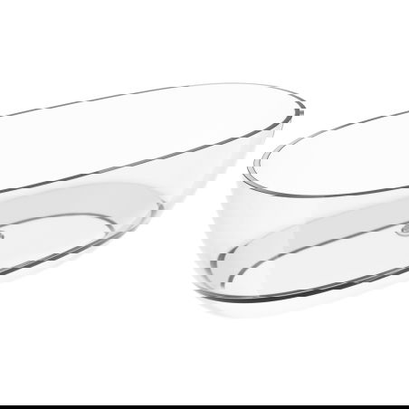 Mexen Pure claire baignoire autoportante transparente 170 x 80 cm, bouchon chrome - 58071708008