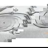 Mexen Pure claire baignoire autoportante transparente 170 x 80 cm, bouchon chrome - 58071708008
