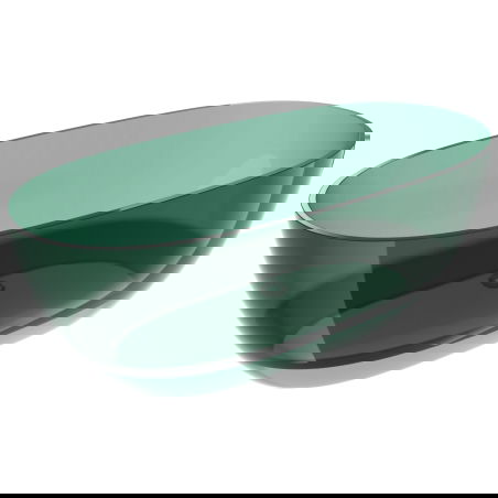 Mexen Pure teal baignoire autoportante transparente 170 x 80 cm, bonde chromée - 58071708011