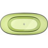 Mexen Pure baignoire autoportante transparente 170 x 80 cm, lime, bonde chromée - 58071708012