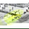 Mexen Pure lime baignoire autoportante transparente 170 x 80 cm, bonde chromée - 58071708012