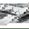 Mexen Pure baignoire noire autoportante transparente 170 x 80 cm, bonde chromée - 58071708013