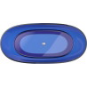 Mexen Pure baignoire autoportante transparente 170 x 80 cm, saphir, bouchon chromé - 58071708016