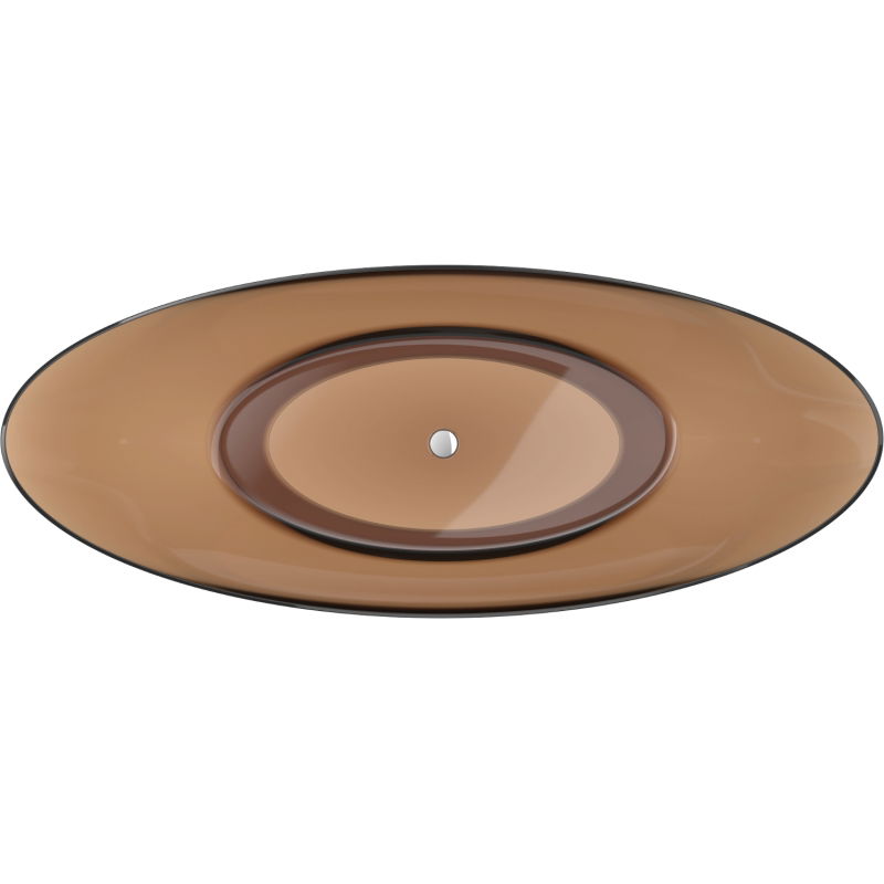 Mexen Vea earth baignoire autoportante transparente 180 x 80 cm, bouchon chromé - 58091808005