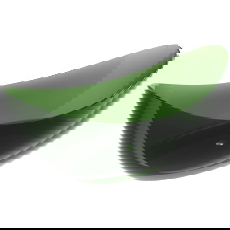 Mexen Vea wanna autoportante transparente forêt 180 x 80 cm, bouchon chromé - 58091808002