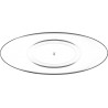 Mexen Vea baignoire autoportante transparente 180 x 80 cm, clear, bouchon chromé - 58091808008