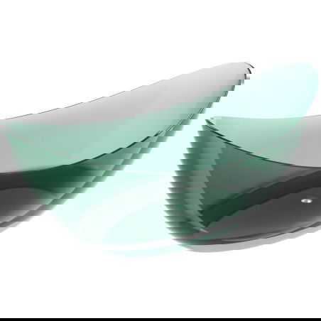 Mexen Vea teal baignoire autoportante transparente 180 x 80 cm, bonde chromée - 58091808011