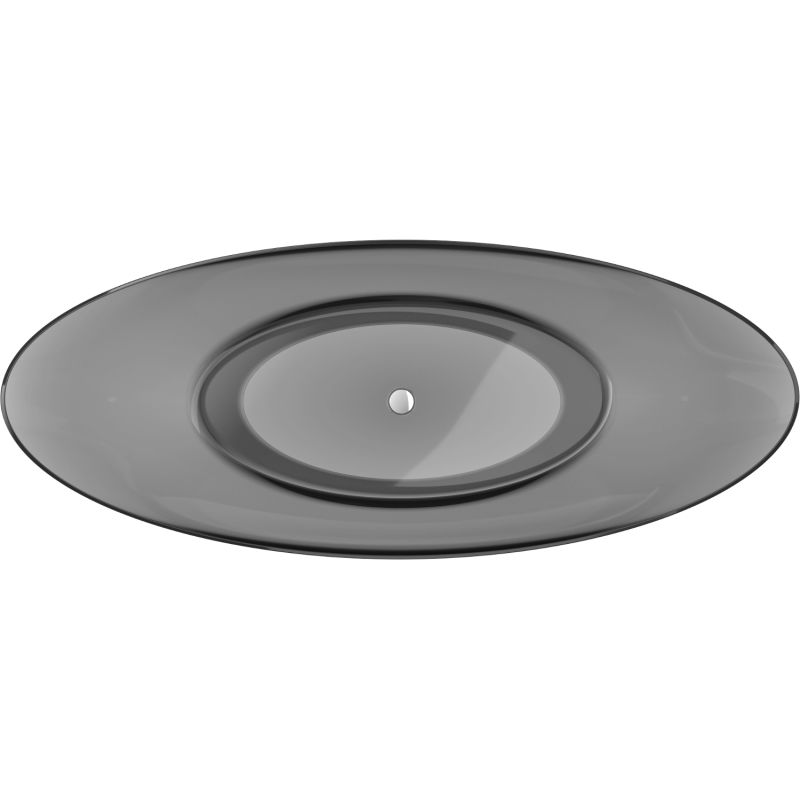 Mexen Vea baignoire noire autoportante transparente 180 x 80 cm, bonde chromée - 58091808013